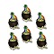 St. Patrick's Day Themes Printed Wood Pendants, Champagne Yellow, 45x28x3mm, Hole: 1.8mm