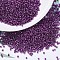 MIYUKI Delica Beads, Cylinder, Japanese Seed Beads, 11/0, (DB0463) Galvanized Dark Magenta, 1.3x1.6mm, Hole: 0.8mm, about 2000pcs/10g