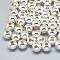 925 Sterling Silver Beads, Round, Silver, 5mm, Hole: 2.5mm