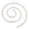 1 Strand Natural Cultured Freshwater Pearl Beads Strands, Potato, Grade 2A++, Floral White, 3~3.5mm, Hole: 0.7mm, about 104~129pcs/strand, 13.31~15.24''(33.8~38.7cm)