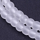 Chapelets de perles en verre transparent GLAA-S031-4mm-13-3
