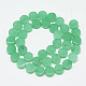 Natürliche weiße Jade perlen Stränge G-T122-03Q-2