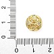 Perline zirconi micro pave  in ottone&nbsp;KK-Z095-03G-03-3