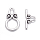 Ring Tibetan Style Alloy Toggle Clasps A1011Y-3