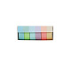 6巻6色粘着紙テープ  虹色の装飾テープ  カード作成用  スクラップブック作り  日記  プランナー  封筒とノート  カラフル  15mm  2 m /ロール  1ロール/色 RABO-PW0001-106A-1