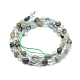 Chapelets de perles en quartz lodolite naturel X-G-L550A-07-3