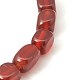 Natural Red Agate Beads Strands G-G297-7x9mm-03A-1