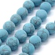 Synthetic Turquoise Beads Strands G-P387-01-10mm-1