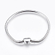 304 Stainless Steel European Style Round Snake Chains Bracelet Making STAS-I097-004A-P-1
