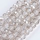 Chapelets de perles en verre EGLA-F122-8x6mm-NA01-1