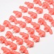 Synthetic Gemstone Coral Beads Strands CORA-L024-02-1