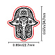 Sello de cera sobre sello de regalo AJEW-WH0192-042-2