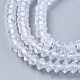 Brins de perles en cristal de topaze naturelle G-E560-R13-03-3
