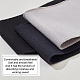 Benecreat 3 Stück 3 Farben 95 % Baumwolle & 5 % elastische Faserrippenstoff für Bündchen FIND-BC0004-41-5