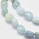 Natural Aquamarine Beads Strands G-F547-24-3