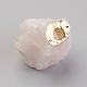 Perlas naturales de cuarzo rosa G-G737-05-3