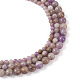 Yilisi 3Strands 3 Style Natural Amethyst Beads Strands G-YS0001-14-2