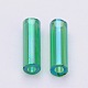 Transparent Colours Rainbow Glass Bugle Beads TSDB6MM167-2