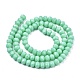 Opaque Solid Color Glass Beads Strands EGLA-A034-P3mm-D14-2