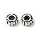 925 Sterling Silver Corrugated Beads STER-P053-09A-AS-2