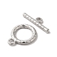 304 Stainless Steel Toggle Clasps STAS-H212-14P-2