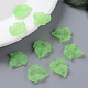 Autumn Theme Transparent Frosted Acrylic Pendants PAF002Y-28-7