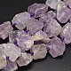 Nuggets Natural Amethyst Bead Strands G-F289-34A-1