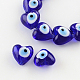 Cardiaques mauvais œil brins de perles au chalumeau X-LAMP-R119-01-1