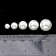 Cuentas de perlas de vidrio ecológicas GLAA-S172-8mm-02-3