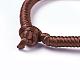 Bracelets faits main de fil de polyester de corde tressée BJEW-F360-I04-4