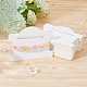 DICOSMETIC 150Pcs White Bracelet Display Cards Rectangle Jewelry Card with 150Pcs Transparent Bags Bracelet Hanging Cards Hair Clip Display Organizer Cards for Jewelry Display DIY-DC0001-96-7