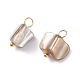 Natural Dyed Shell Charms PALLOY-JF01339-05-1