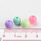 Perles de boule en acrylique solide bubblegum chunky X-SACR-R835-8mm-M-4