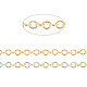 Brass Cable Chains CHC-034Y-01G-NR-1