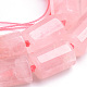 Fili di perline quarzo roso  naturale  G-S269-05-3