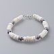 Bracelets de perles de perles heishi BJEW-JB04747-2