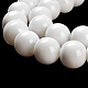Chapelets de perles en verre peintes DGLA-S071-12mm-01-3