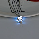 Collana con pendente a gabbia di scimmia in lega con pietra sintetica dei luminari LUMI-PW0001-007P-B-1