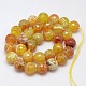Natural Fire Agate Beads Strands G-L084-12mm-08-3