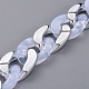 Handmade Imitation Gemstone Style Acrylic Curb Chains AJEW-JB00524-3