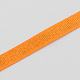 Single Face Spider Web Printed Polyester Grosgrain Ribbon X-OCOR-S029-9mm-02-2