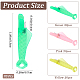 Infila ago per macchine da cucire a forma di pesce&nbsp;DIY-CP0011-19A-2