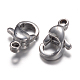 304 Stainless Steel Lobster Claw Clasps STAS-P095-02-1