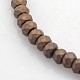 Electroplate Non-magnetic Synthetic Hematite Beads Strands G-J208G-04-1