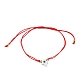 Bracelets réglables de perles tressées avec cordon en nylon BJEW-JB05543-04-1