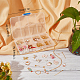 SUNNYCLUE 1 Box DIY 10Pair Cupcake Charms Suede Tassel Pendants Earrings Making Kit Unicorn Charms Balloon Charms Stud Earring Findings Jewelry Supplies for Adults Beginner Starters Women Instruction DIY-SC0018-67-7
