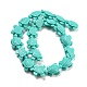 Synthetic Coral Beads Strands CORA-L020-D-08-2