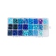 Pandahall Elite 24 Farbe Imitationsperle & Crackle & transparente & undurchsichtige Glasperlen GLAA-PH0002-89B-2