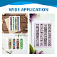 Timbri trasparenti in plastica pvc personalizzati DIY-WH0618-0003-4