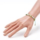 Verstellbarer Nylonfaden geflochtene Perlen Armbänder BJEW-JB06140-5